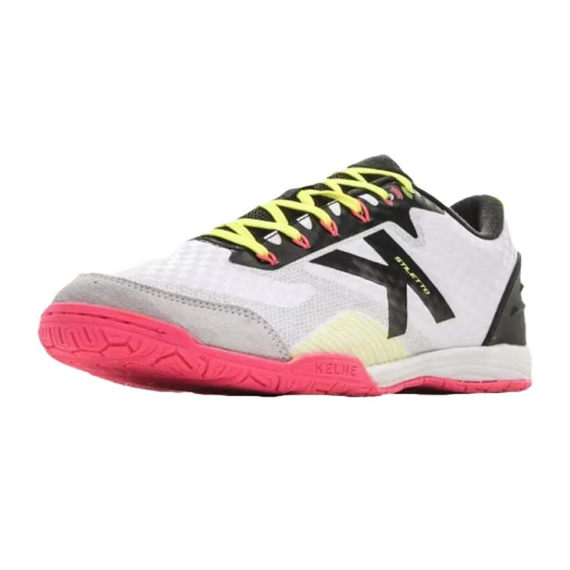 Saalschuhe Kelme Stiletto - Farbe: Weiß, Größe: 40