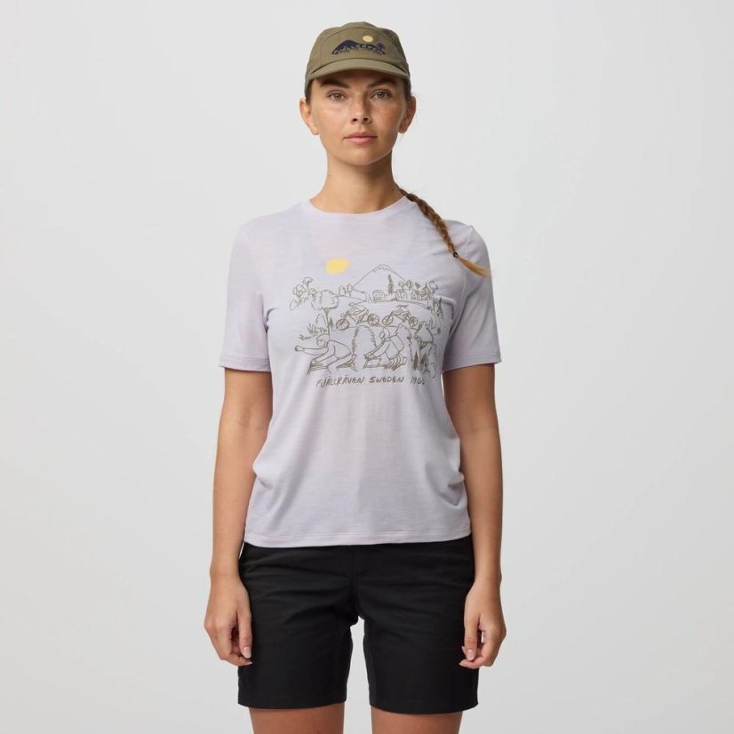 Hoja Lugnt Wool T-shirt W