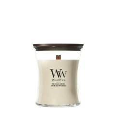 WoodWick Medium Candle, Patchouli Créme