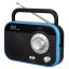 AKAI PR003A-410 čierne rádio