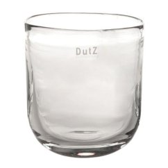 Skleněná oválná váza DutZ Oval Vase C Clear