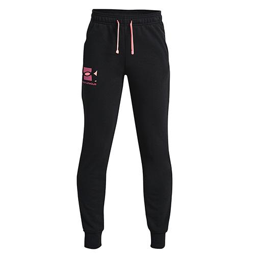 Under Armour Rival Terry Kids' Sweatpants - Color: Black, Size: L