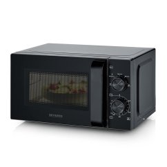 Mikrovlnná rúra Severin MW 7790, nerezová oceľ/čierna