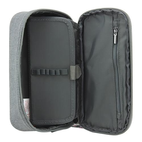 Piórnik szkolny Target Compact Geo Melange Grey 21876