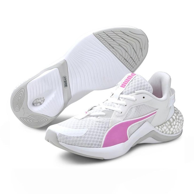 Puma Hybrid NX Ozone női tornacipő - Szín: Szürke/rózsaszín, Méret: 37.5