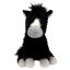 Miss Melody Plush Horse – Black, 20 cm