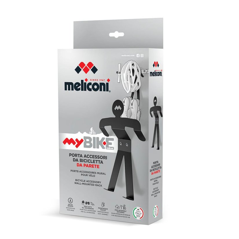 Uchwyt ścienny do roweru Meliconi 489006 czarny