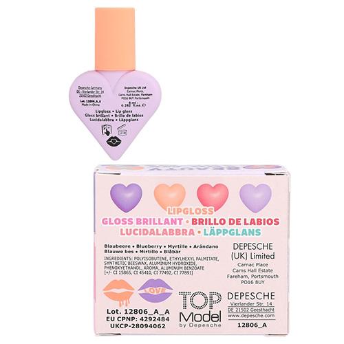 Top Model Sweet Heart Blueberry Lip Gloss