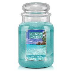 Country Candle large, Tropical Waters