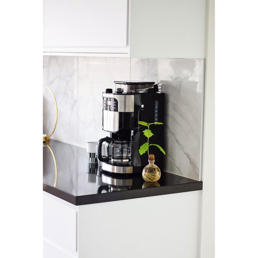 Severin KA 4810 automatic coffee maker with grinder, black