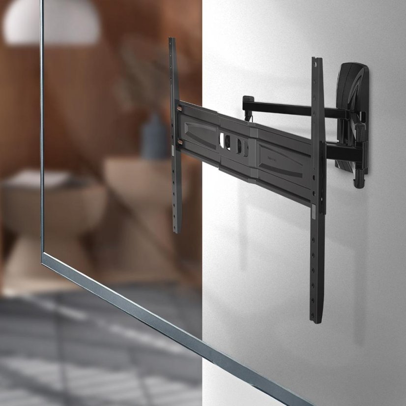 Meliconi FlatStyle FDRP 600 580471 black double rotation TV mount