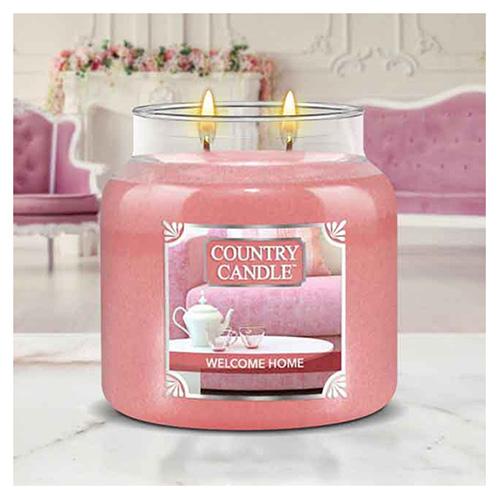 Country Candle Kerze mittelgroß, Welcome Home
