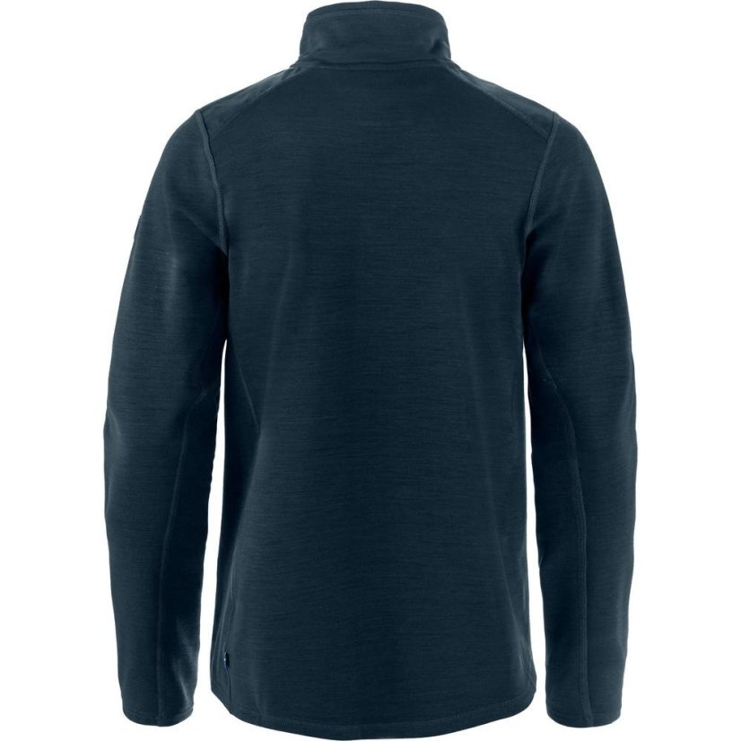 Pánská mikina Fjällräven Keb Fleece M - Farba: Čierna, Veľkosť: L