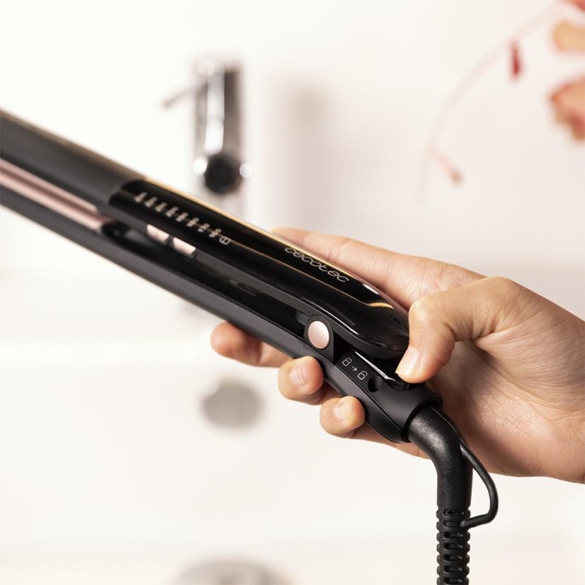 Cecotec Bamba RitualCare 4249 čierna žehlička na vlasy