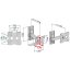 Forgó TV-tartó  Meliconi FlatStyle FR100 580457 fekete