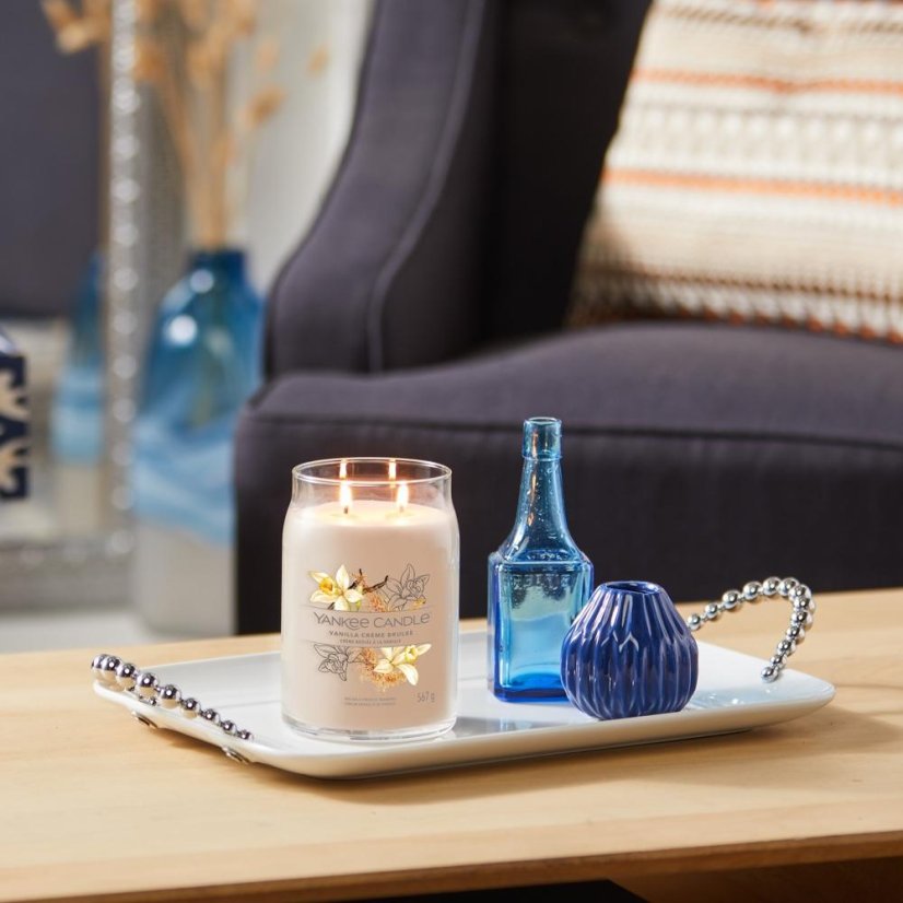 Svíčka Yankee Candle Signature velká, Vanilla Créme Brulée