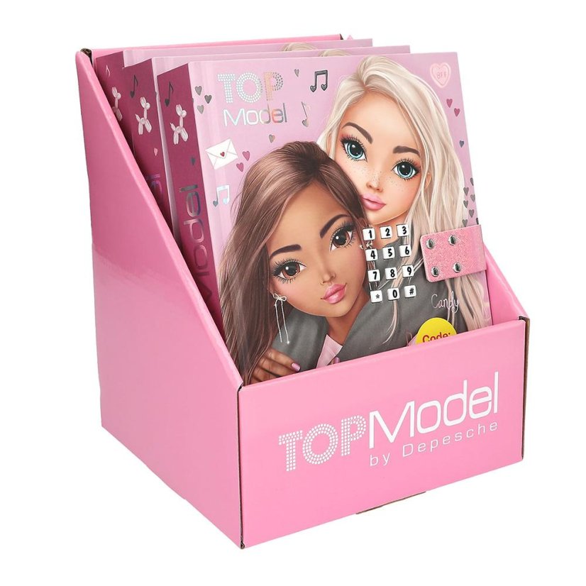 Diary with code and music Top Model My BFF