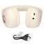 Top Model Wireless Headphones, Cream