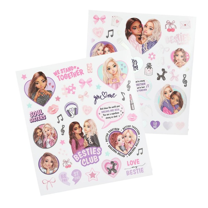 Kreatives Malbuch mit LED-Lichtern und Musik Top Model My BFF