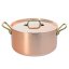 Pot with lid de Buyer Inocuivre 6447.20, 20 cm