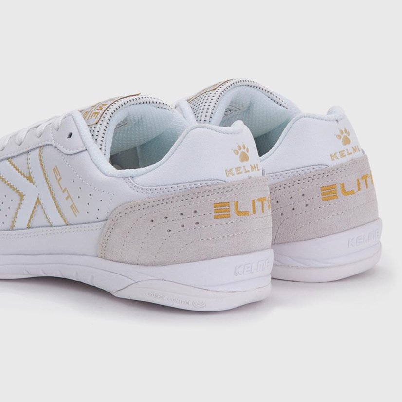Sálová obuv Kelme Elite - Barva: Bílá, Velikost: 41