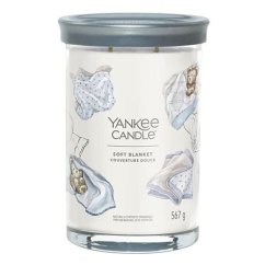 Svíčka Yankee Candle Signature Tumbler velká, Soft Blanket