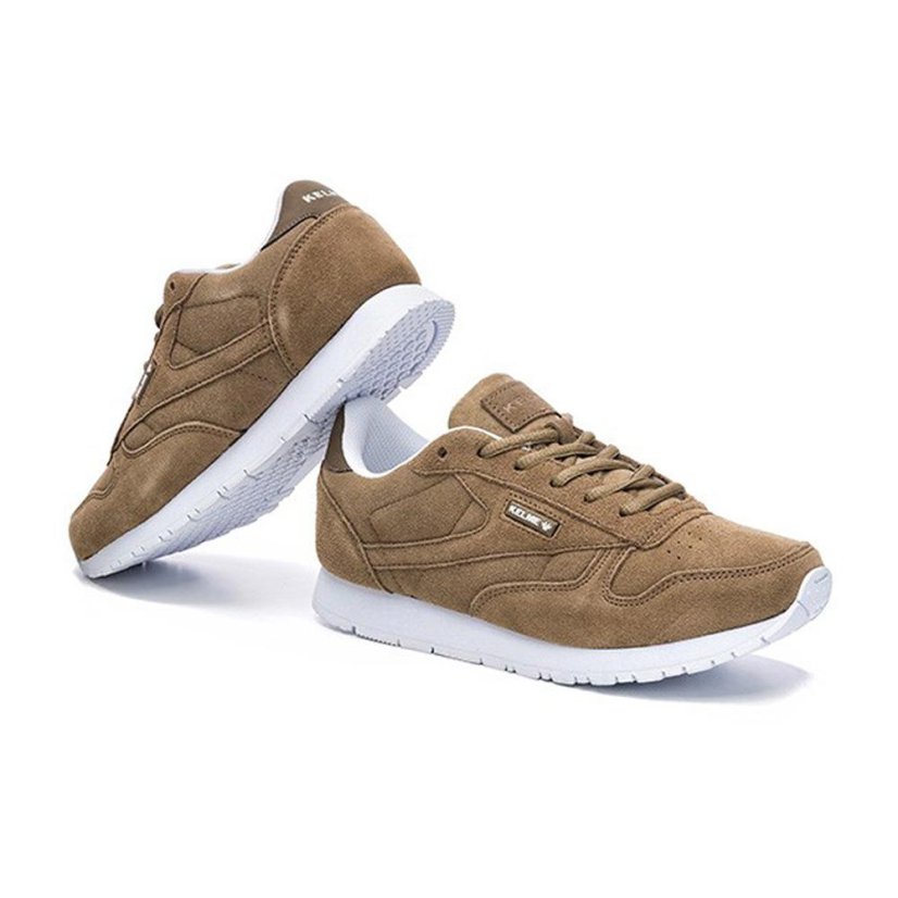 Schuhe Kelme Victory Suede - Farbe: Braun, Größe: 35
