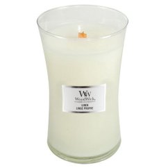 Svíčka WoodWick velká, Linen