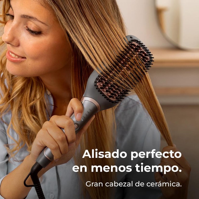 Elektrický kartáč na vlasy Cecotec InstantCare SquareBrush 1913