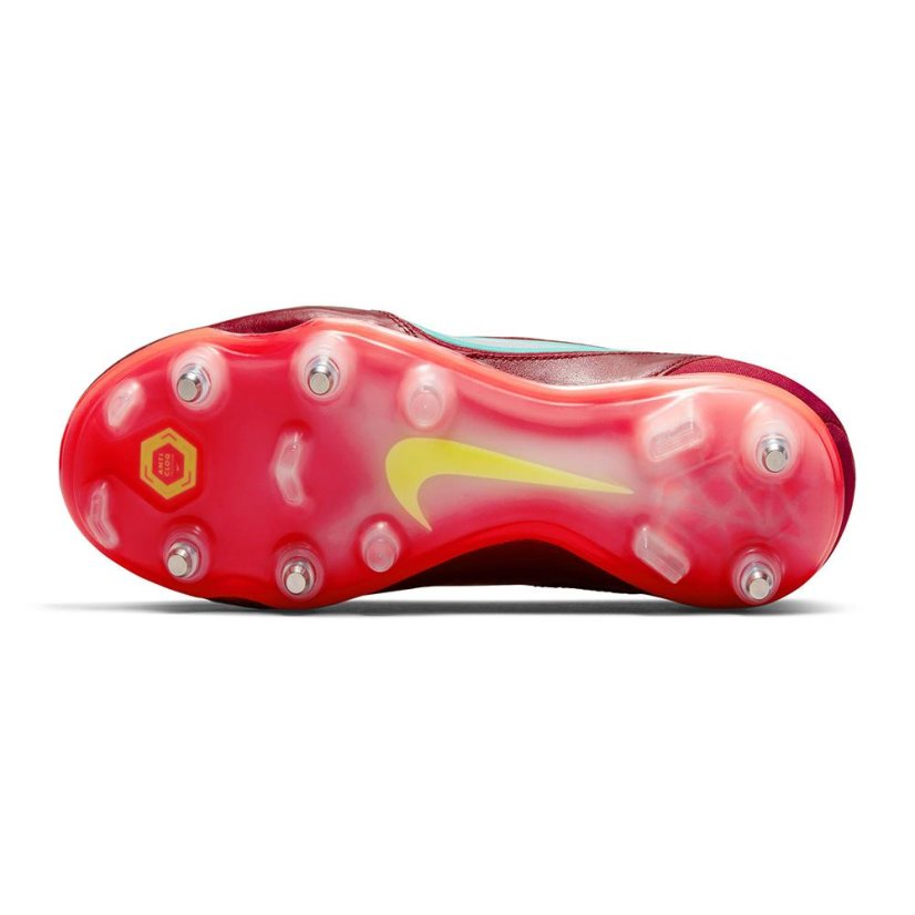 Kopačky Nike Tiempo Legend 9 Elite SG-Pro AC - Farbe: Rot, Größe: 40.5