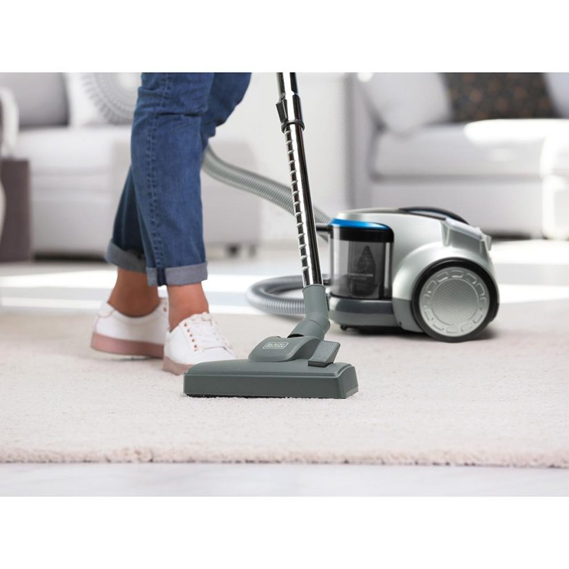 Black+Decker BXVML700E bagless vacuum cleaner, gray