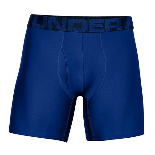 Under Armour UA Tech 6in Men's Boxer Briefs, 2-Pack - Color: Gray, Size: S
