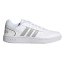 Dámská volnočasová obuv Adidas HOOPS 2.0 - Farbe: Weiß, Größe: 38