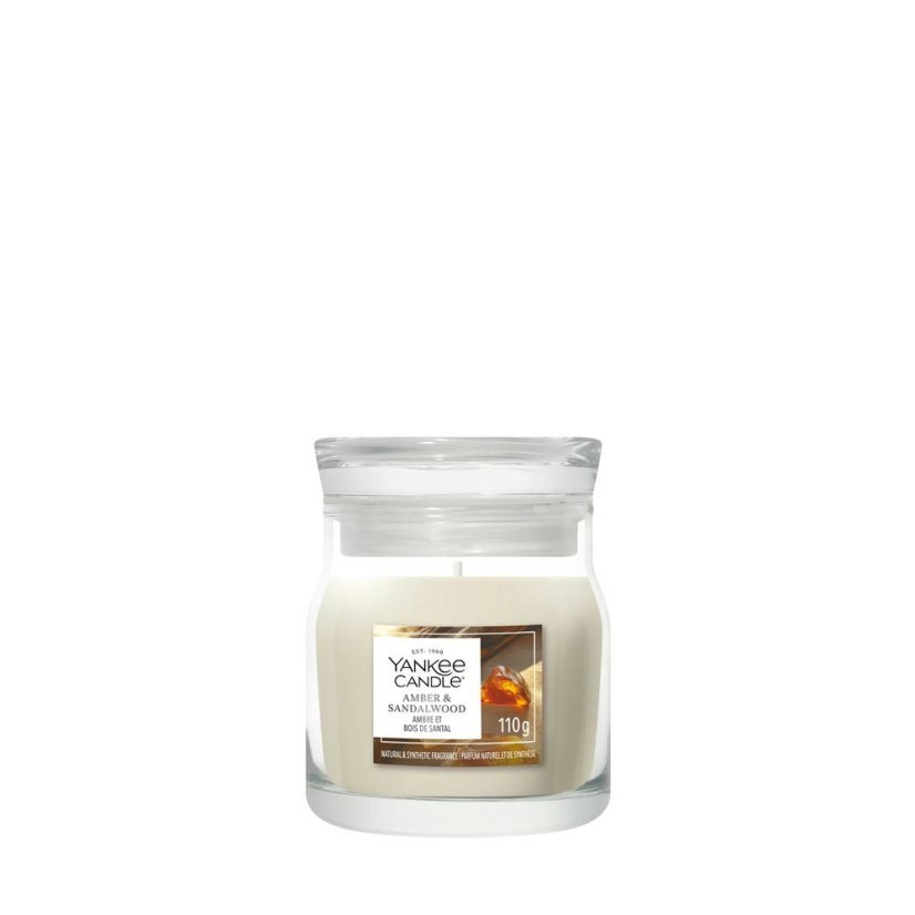 Yankee candle Signature Small Candle, Amber & Sandalwood