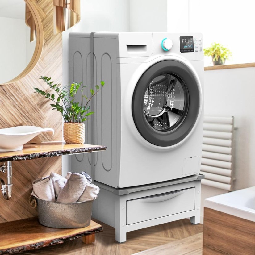 Podstawa pod pralkę/suszarkę – podstawa pod duże urządzenia AGD Meliconi 656144 BASE SPACE EXTRA biała