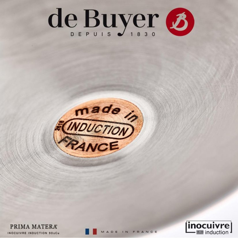 De Buyer Prima Matera Wok 6247.32 edény, 32 cm