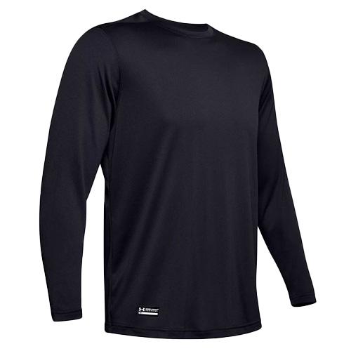 Pánské tričko Under Armour TAC Tech LS T - Barva: Černá, Velikost: L