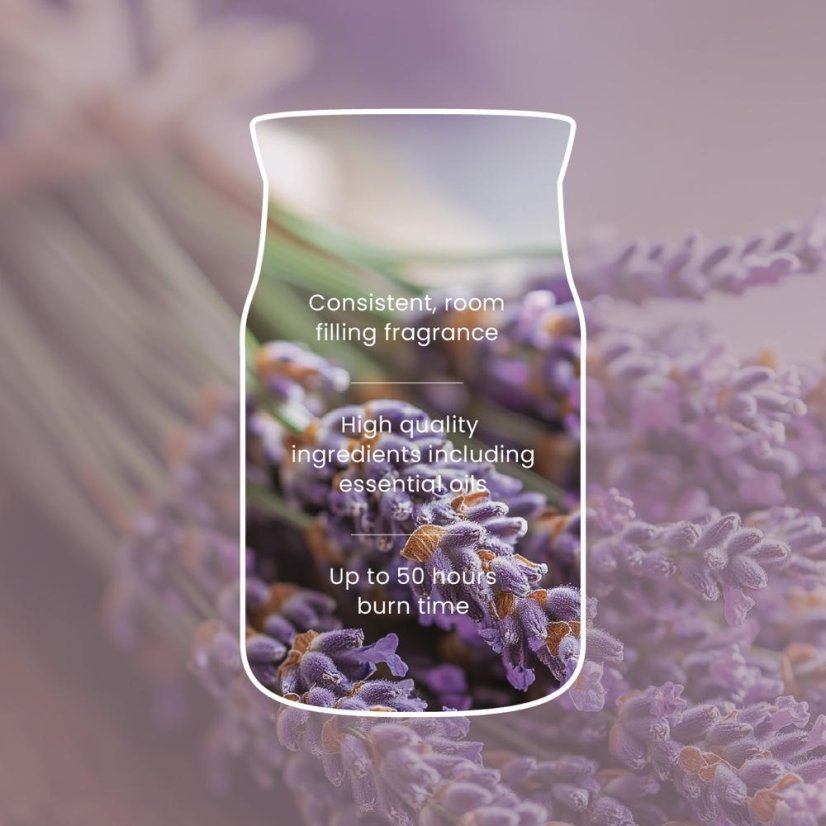 Yankee candle Votive Candle in a Glass Jar, Dried Lavender & Oak