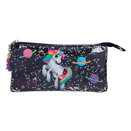 Piórnik szkolny Ylvi Unicorn Naya Galaxy