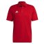 Pánské tričko Adidas Polo Entrada 22 - Barva: Červená, Velikost: L