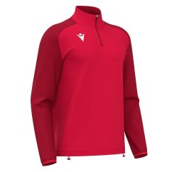 ISEN 1/4 ZIP TOP RED/DRED