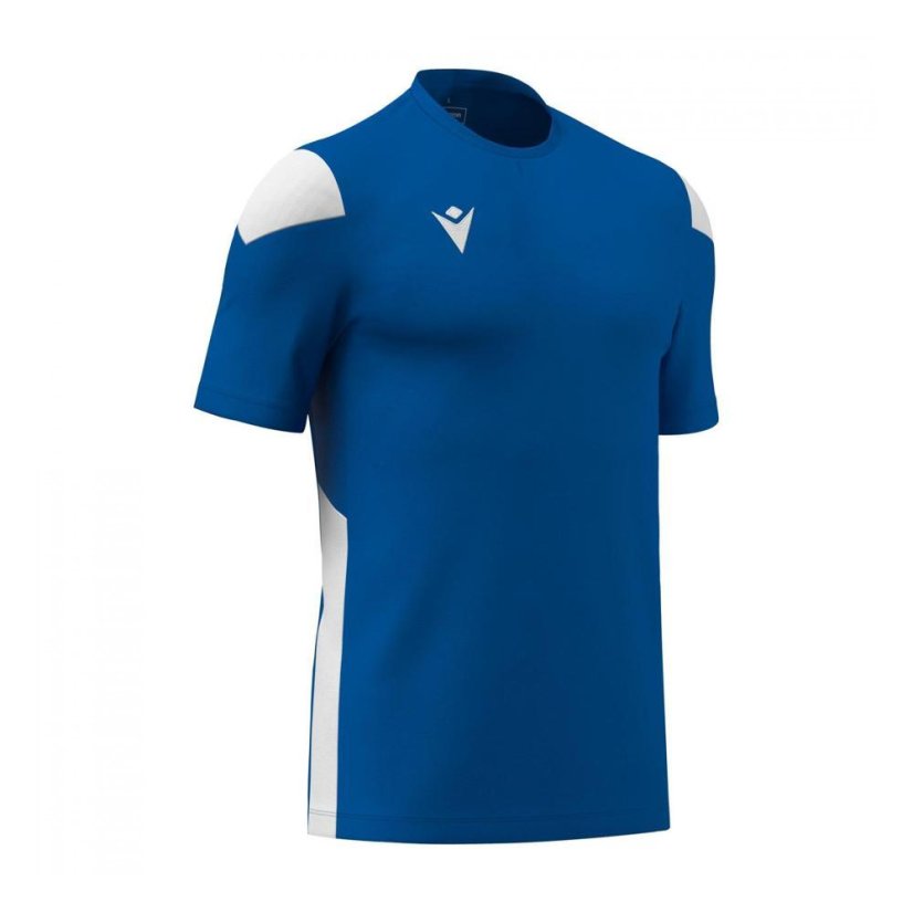 Macron Polis Jersey - Color: Light blue/white, Size: M