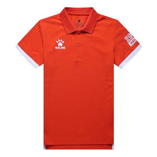 Koszulka polo dla dzieci Kelme Classic - Kolor: Czerwony, Rozmiar: 130