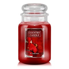 Svíčka Country Candle velká, Oľ Saint Nick