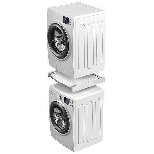 Universal spacer between washing machine and dryer with pull-out shelf Meliconi Torre Dry 656133 white