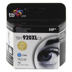 TB tlačová atramentová kazeta pre HP CD972AE, cyan, 14,5 ml