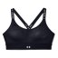 Dámská podprsenka Under Armour Infinity Mid Bra - Barva: Černá, Velikost: XL