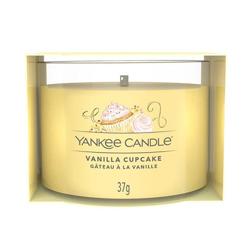 Svíčka Yankee Candle votivní ve skle, Vanilla Cupcake