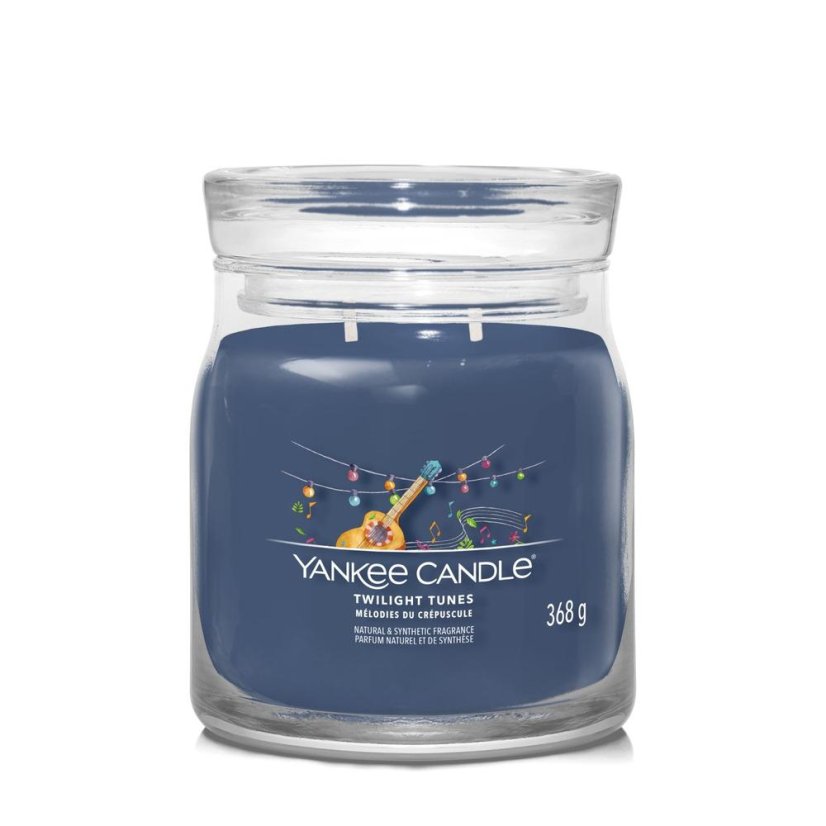Yankee candle Signature közepes méretű gyertya, Twilight Tunes
