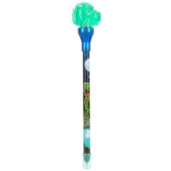 Propiska s LED dinosaurem Dino World green
